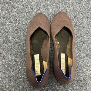 Rothy’s The Flat in Mink size 7.5 NO LINING INSERT EUC